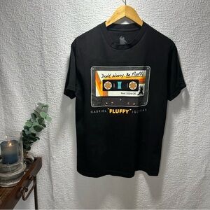 NWOT DWBF Don’t Worry Be Fluffy - Gabriel Iglesias Tour Tee with Cassette Design
